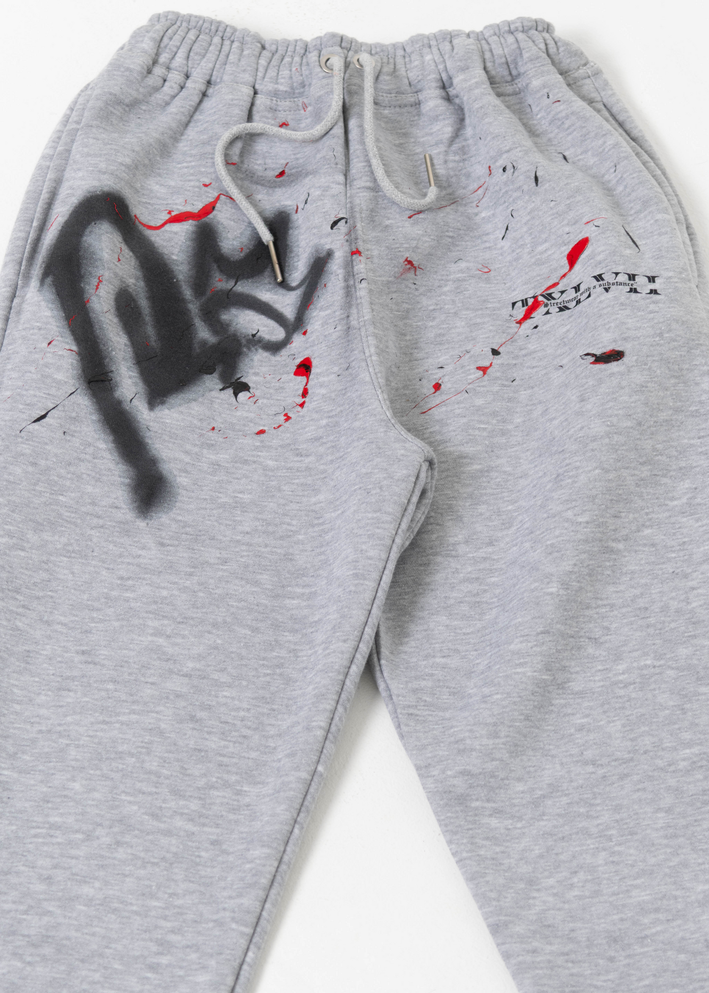 .Custom Grey Joggers