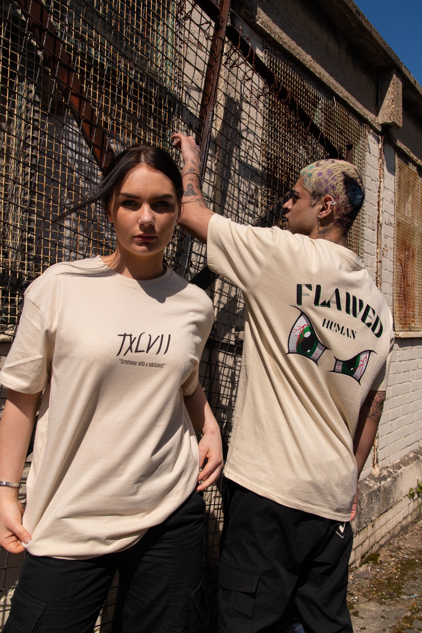 Flawed Human Oversize T Shirt