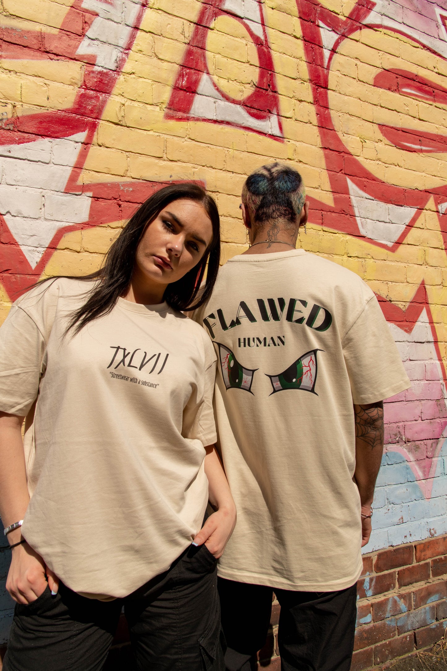 Flawed Human Oversize T Shirt