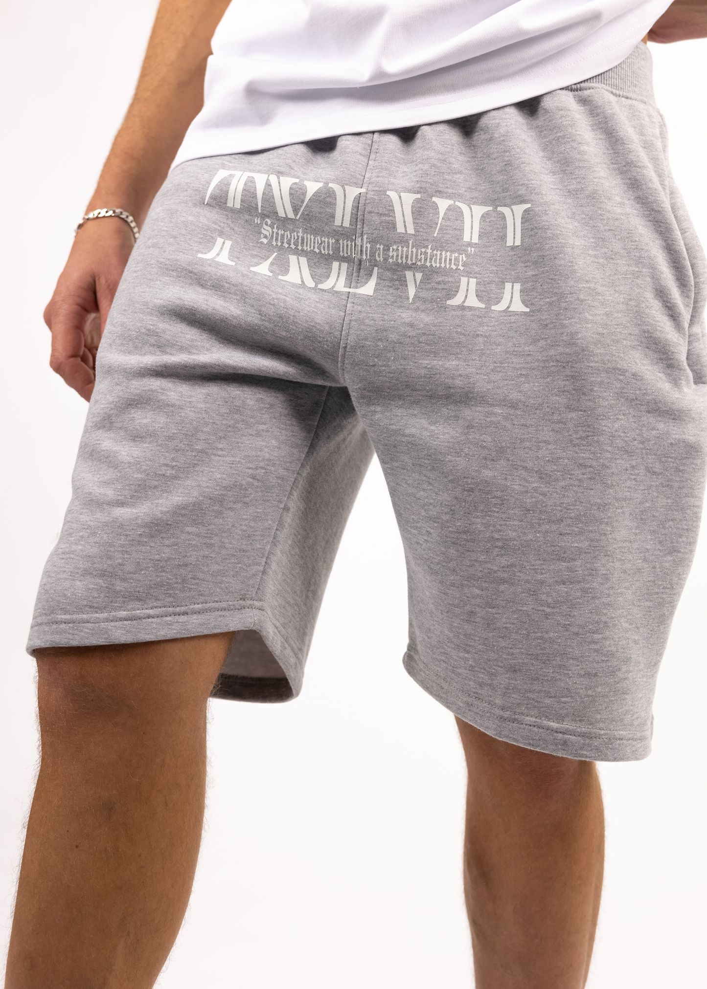 Grey Logo Shorts