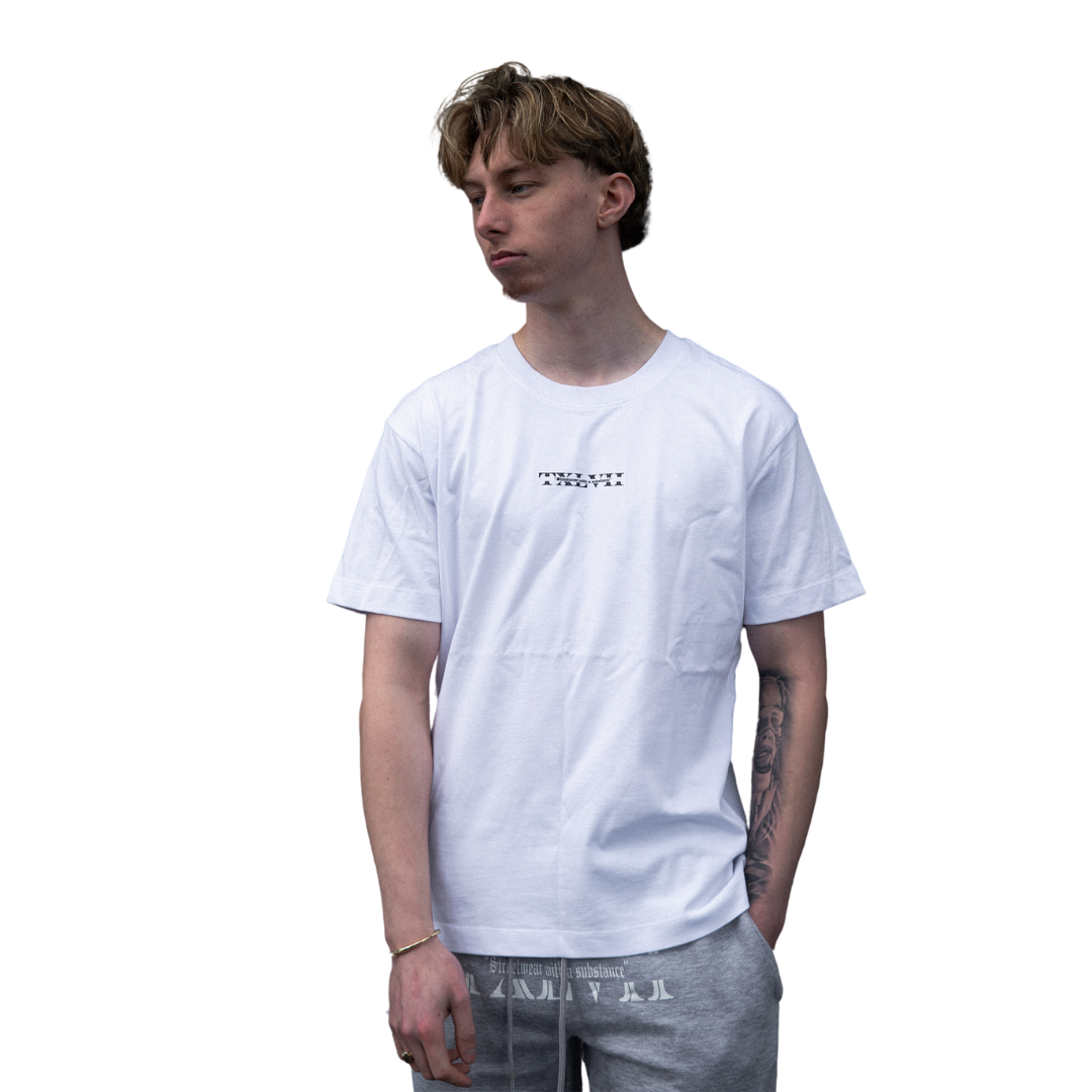 Flawed Human White Tee