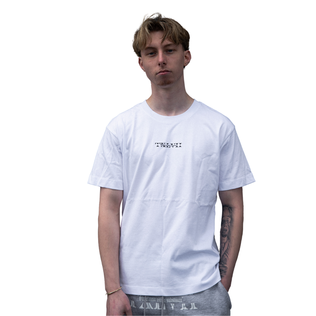 Flawed Human White Tee